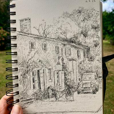 France daily sketch 3